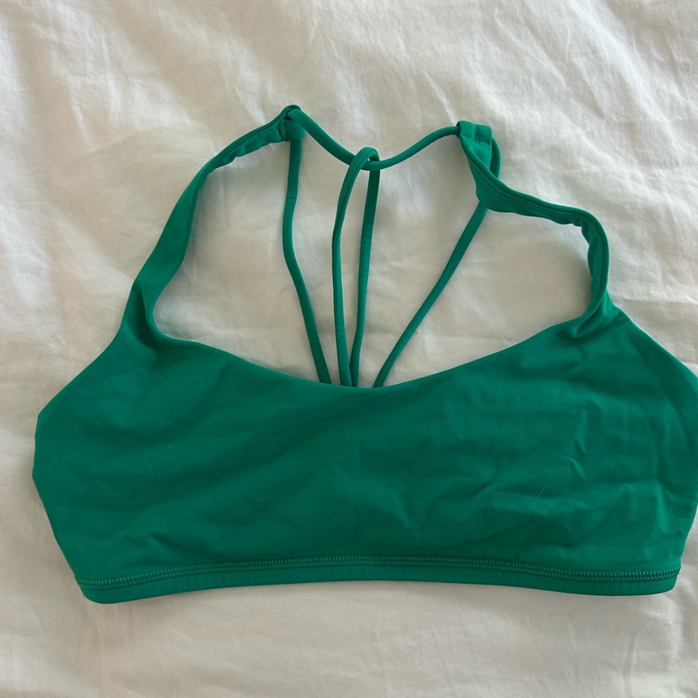 lululemon athletica Green Sports Bra